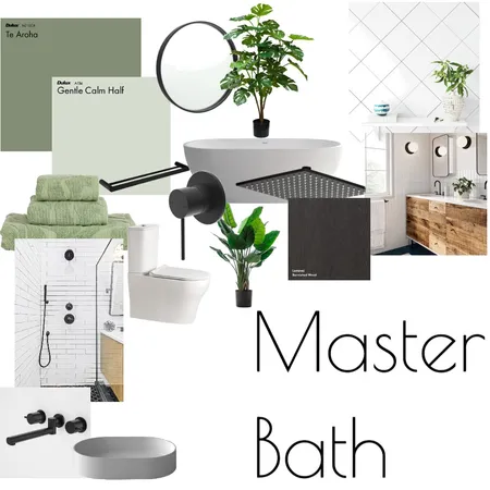 Master Bath Interior Design Mood Board by audreymci on Style Sourcebook