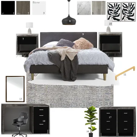 Bedroom 1 Interior Design Mood Board by KD Designs on Style Sourcebook