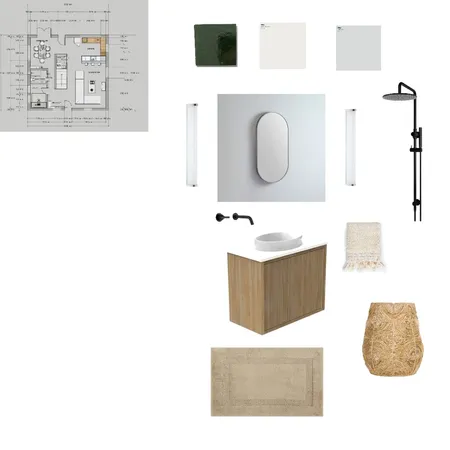 Assignment 9 Bathroom Interior Design Mood Board by Delphin on Style Sourcebook