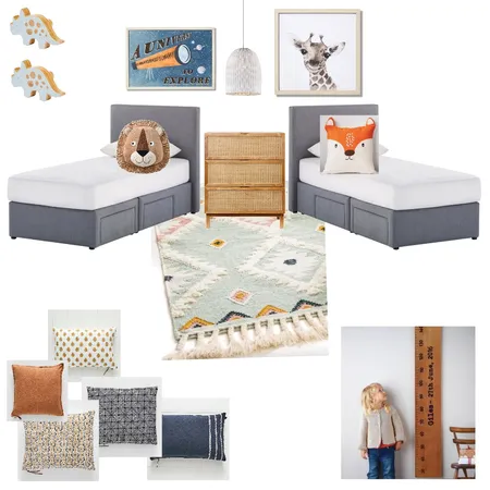Imperial Bed 2. Boys shared room Interior Design Mood Board by ONE CREATIVE on Style Sourcebook
