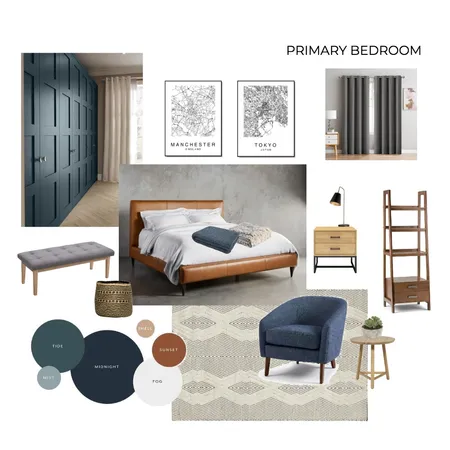 Mtho Primary Bedroom Interior Design Mood Board by Zambe on Style Sourcebook