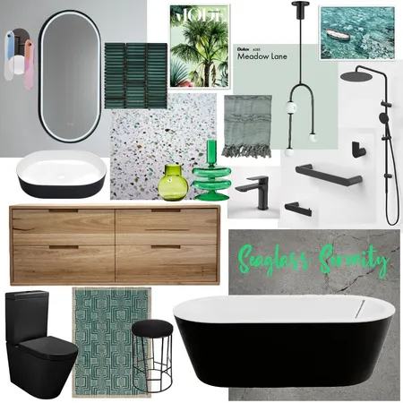 Seaglass Serenity Interior Design Mood Board by Sarah P Simmons on Style Sourcebook