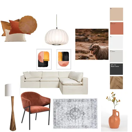 Accented Achromatic Interior Design Mood Board by studio ad on Style Sourcebook