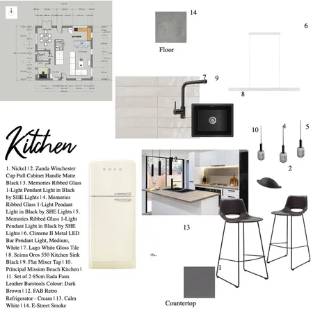 Assignment 9 Kitchen Interior Design Mood Board by Delphin on Style Sourcebook
