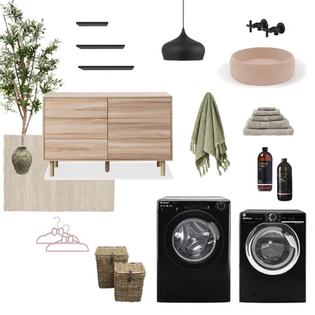 laundry Interior Design Mood Board by Lumière Decors on Style Sourcebook