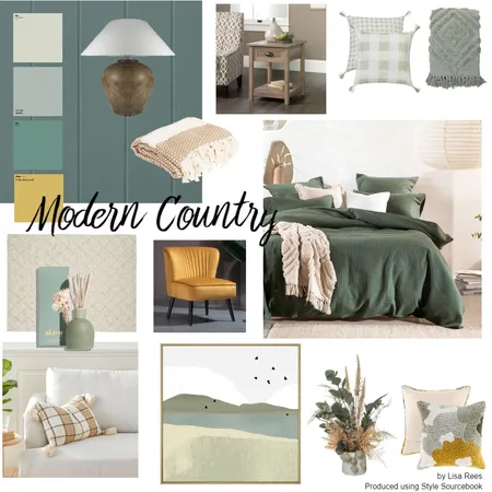 Modern Country Interior Design Mood Board by LJ Rees Interiors on Style Sourcebook