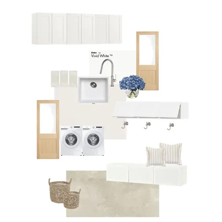 Laundry + Mudroom Interior Design Mood Board by daydreambuild on Style Sourcebook