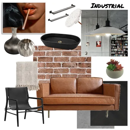 Industrial Interior Design Mood Board by MJ&Co. on Style Sourcebook