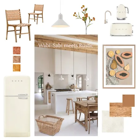 Wabi-Sabi meets Rustic Interior Design Mood Board by Ciara Kelly on Style Sourcebook