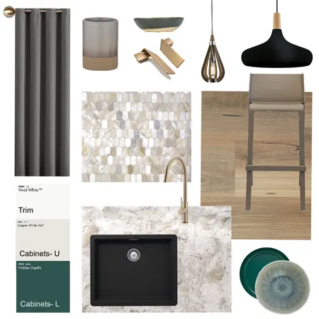 Transitional B. Bath Interior Design Mood Board by Modest Muse Interiors Inc on Style Sourcebook