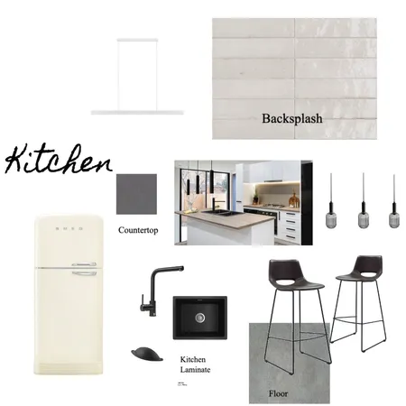 Assignment 9 Kitchen Final Interior Design Mood Board by Delphin on Style Sourcebook