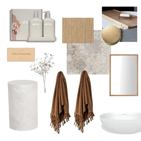 Ensuite Bathroom Interior Design Mood Board by mulberry_manor on Style Sourcebook