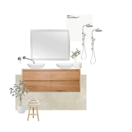 Ensuite Bathroom Interior Design Mood Board by daydreambuild on Style Sourcebook