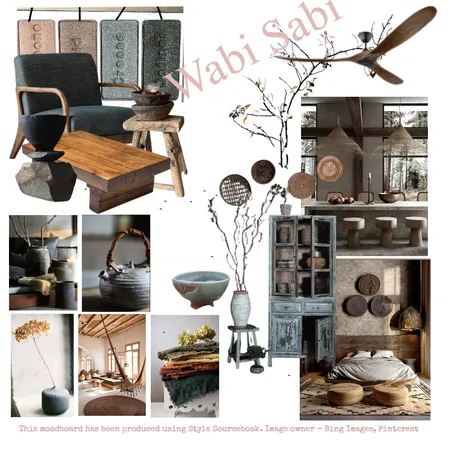Wabi Sabi Interior Design Mood Board by Dianne Knight on Style Sourcebook
