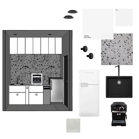 Kitchenette Interior Design Mood Board by Monideepa Raha on Style Sourcebook