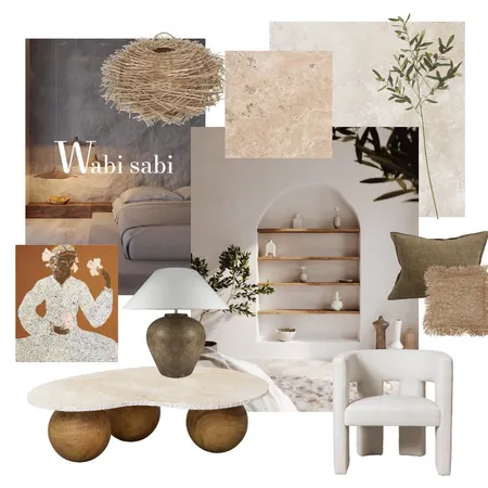 Mediterranean Wabi Sabi Interior Design Mood Board by rubymacavoy on Style Sourcebook