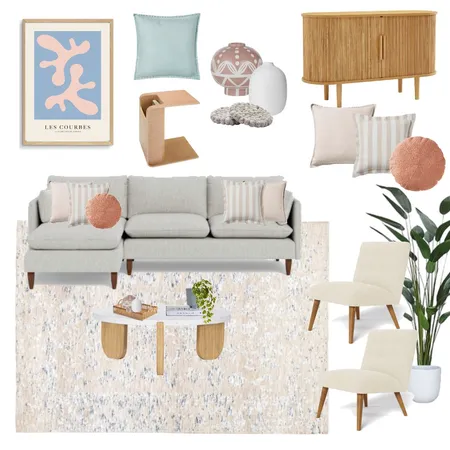 Chermside Living Room Interior Design Mood Board by Eliza Grace Interiors on Style Sourcebook