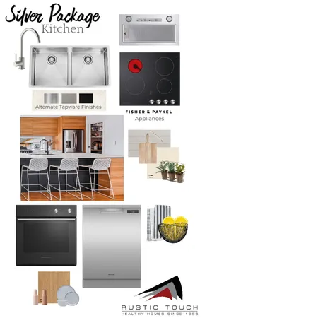 Silver Kitchen 3 Interior Design Mood Board by Rustic Touch on Style Sourcebook