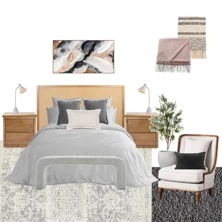 Country Bedroom Interior Design Mood Board by Monica Bean Interiors on Style Sourcebook