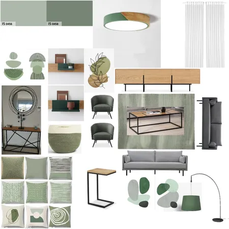 Living Room Mood Board Green Interior Design Mood Board by zivkivity on Style Sourcebook