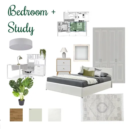my flat bedroom Interior Design Mood Board by duhhar on Style Sourcebook