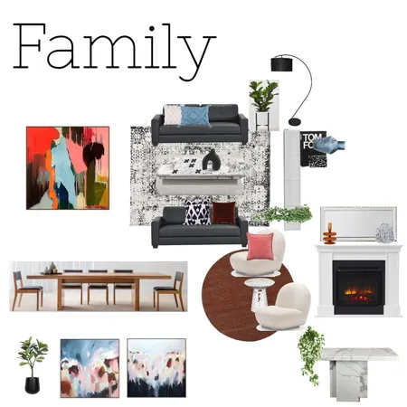 4 Parkview Cres Bundoora - Family Room Interior Design Mood Board by Melissa Atwal on Style Sourcebook