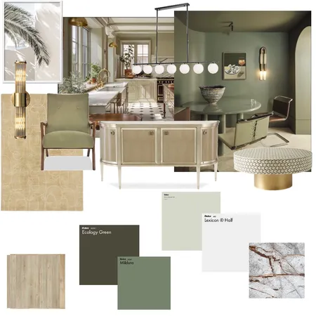 Monochromatic Interior Design Mood Board by Manzil interiors on Style Sourcebook