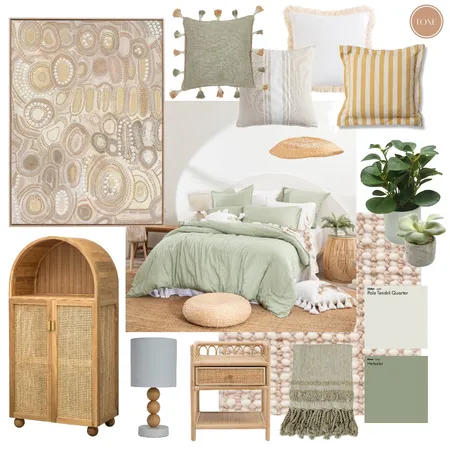 Spring Bedroom Moodboard Interior Design Mood Board by Tone.Interiors on Style Sourcebook