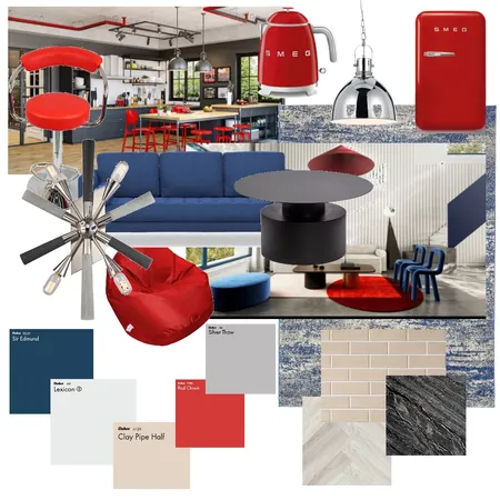 Clash Interior Design Mood Board by Manzil interiors on Style Sourcebook