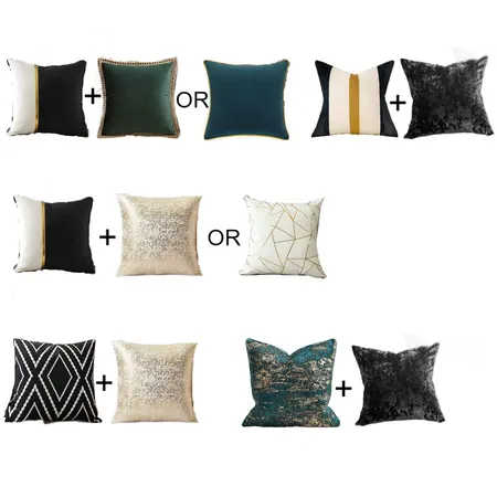 Pillow options Interior Design Mood Board by Think Modern on Style Sourcebook