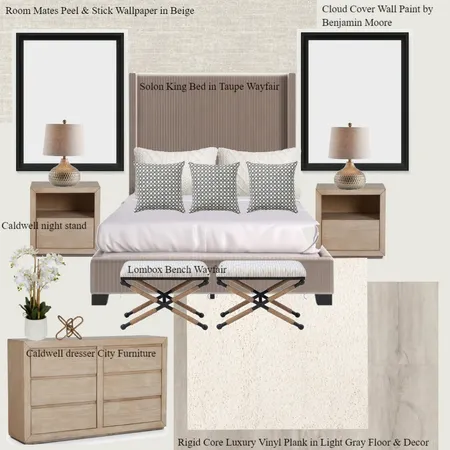 Master Bedroom 2nd floor Interior Design Mood Board by Ralitsa on Style Sourcebook