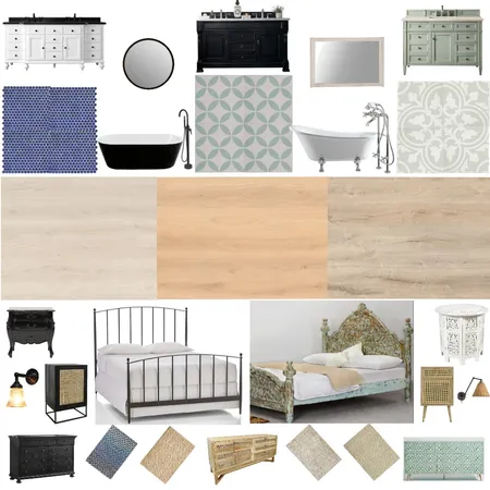 From Bathroom to Bedroom Color Interior Design Mood Board by Richard Howard on Style Sourcebook
