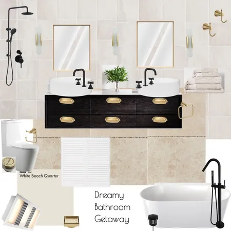 bathroom Interior Design Mood Board by bekbatham on Style Sourcebook