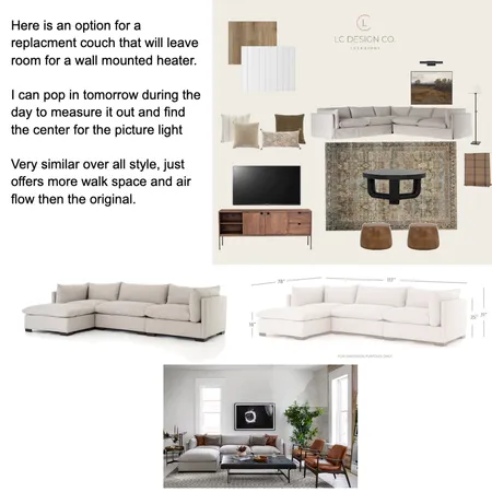 new couch Interior Design Mood Board by LC Design Co. on Style Sourcebook