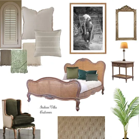 Villa Bedroom Interior Design Mood Board by sharona burnelli on Style Sourcebook
