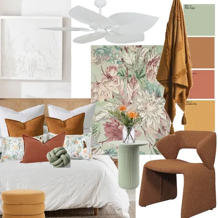 Pillow Talk Spring Bedroom Interior Design Mood Board by carlacav on Style Sourcebook