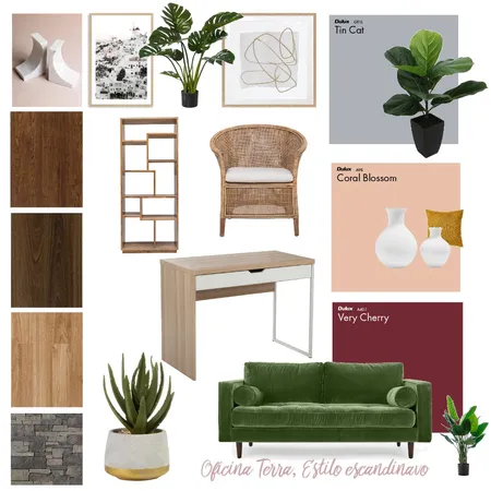 Oficina Terra Interior Design Mood Board by Paula Lorío on Style Sourcebook