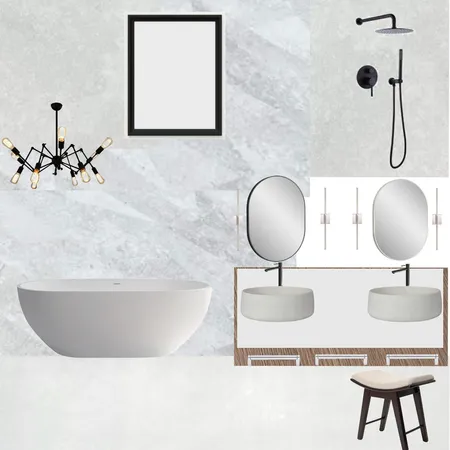 Master Bathroom 2nd Floor Interior Design Mood Board by Ralitsa on Style Sourcebook