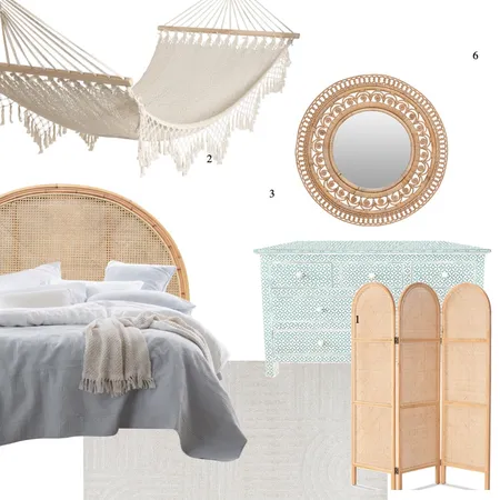bedroom Interior Design Mood Board by pattern arrangements on Style Sourcebook