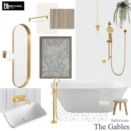 Bevnol Homes 'The Gables' Display Home Bathroom Interior Design Mood Board by Linden & Co Interiors on Style Sourcebook