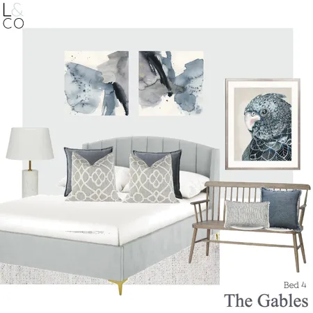 Bevnol Homes 'The Gables' Display Home Bed 4 Interior Design Mood Board by Linden & Co Interiors on Style Sourcebook