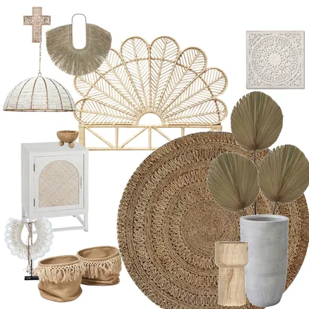 Boho Interior Styling Elements Interior Design Mood Board by My Interior Stylist on Style Sourcebook
