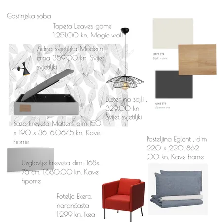 gostinjska soba Interior Design Mood Board by acikovic on Style Sourcebook