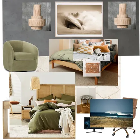 Hunter Bedroom Interior Design Mood Board by Carla Fidler on Style Sourcebook