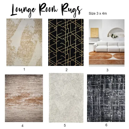 Winona Lounge Room Rugs Interior Design Mood Board by The Property Stylists & Co on Style Sourcebook