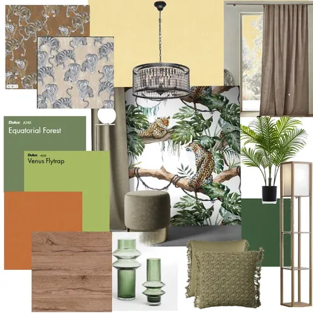 Тигр Interior Design Mood Board by Zhanna Zhak on Style Sourcebook