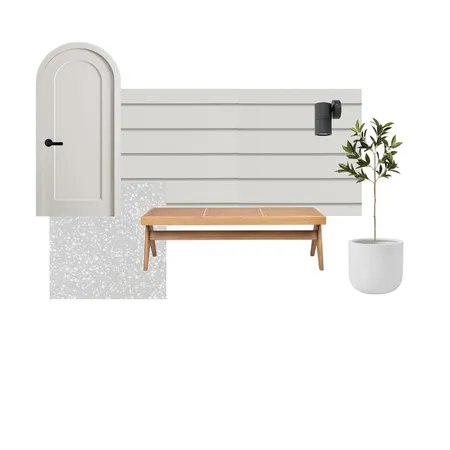 Paul's House Exterior - White Terrazzo Interior Design Mood Board by tara.mcphee on Style Sourcebook