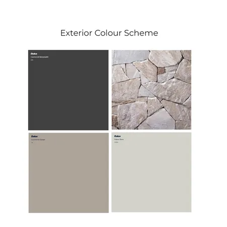 Chifley Exterior Colour Board Interior Design Mood Board by Styled For Hue on Style Sourcebook