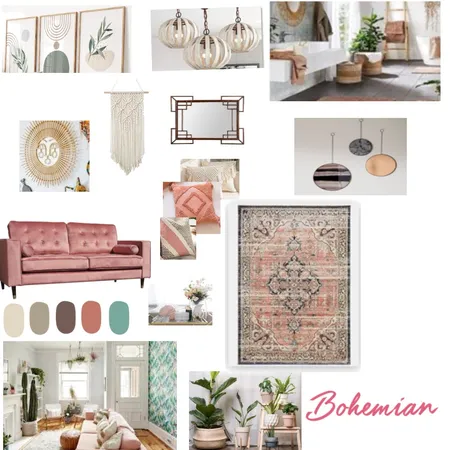 Bohemian Style 7 Interior Design Mood Board by Daniela Visevic on Style Sourcebook