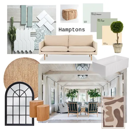 Hamptons Interior Design Mood Board by paustin on Style Sourcebook
